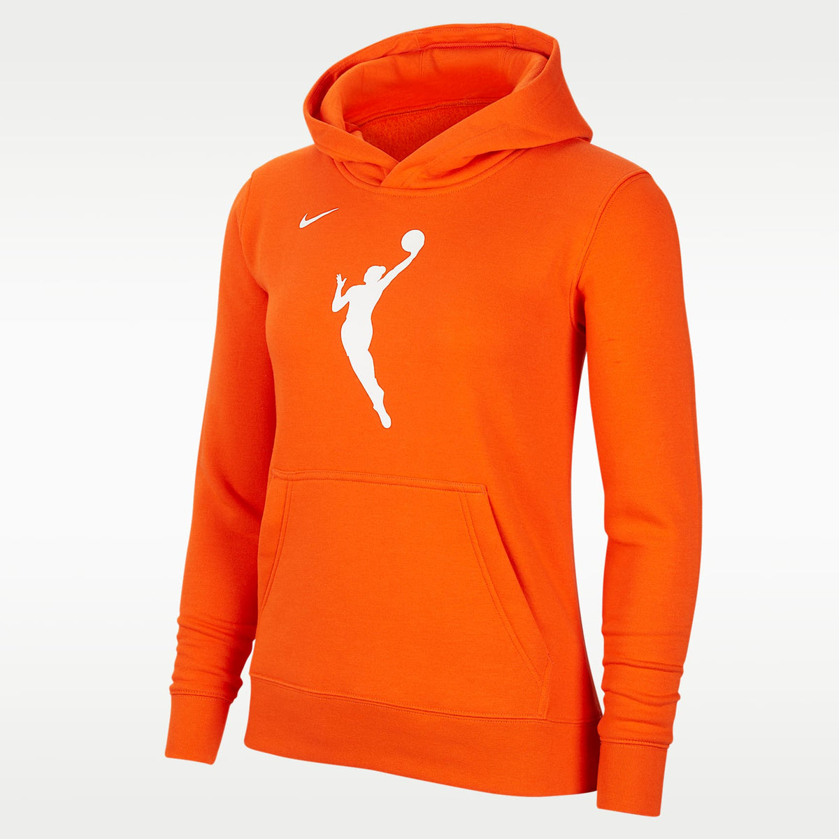 Sudadera con gorro sin cierre WNBA Nike para niños talla grande Team 13 – Naranja brillante – vista 1