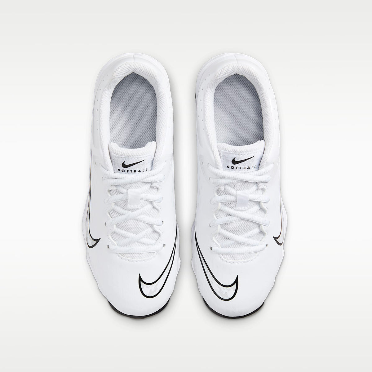 Nike Hyperdiamond 4 Keystone – Blanco/Negro/Platino puro – vista 4