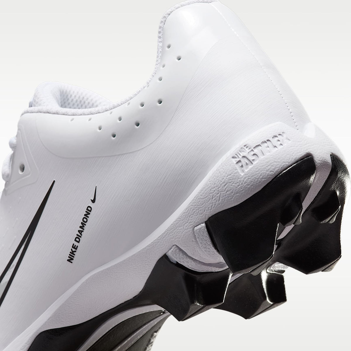 Nike Hyperdiamond 4 Keystone – Blanco/Negro/Platino puro – vista 9