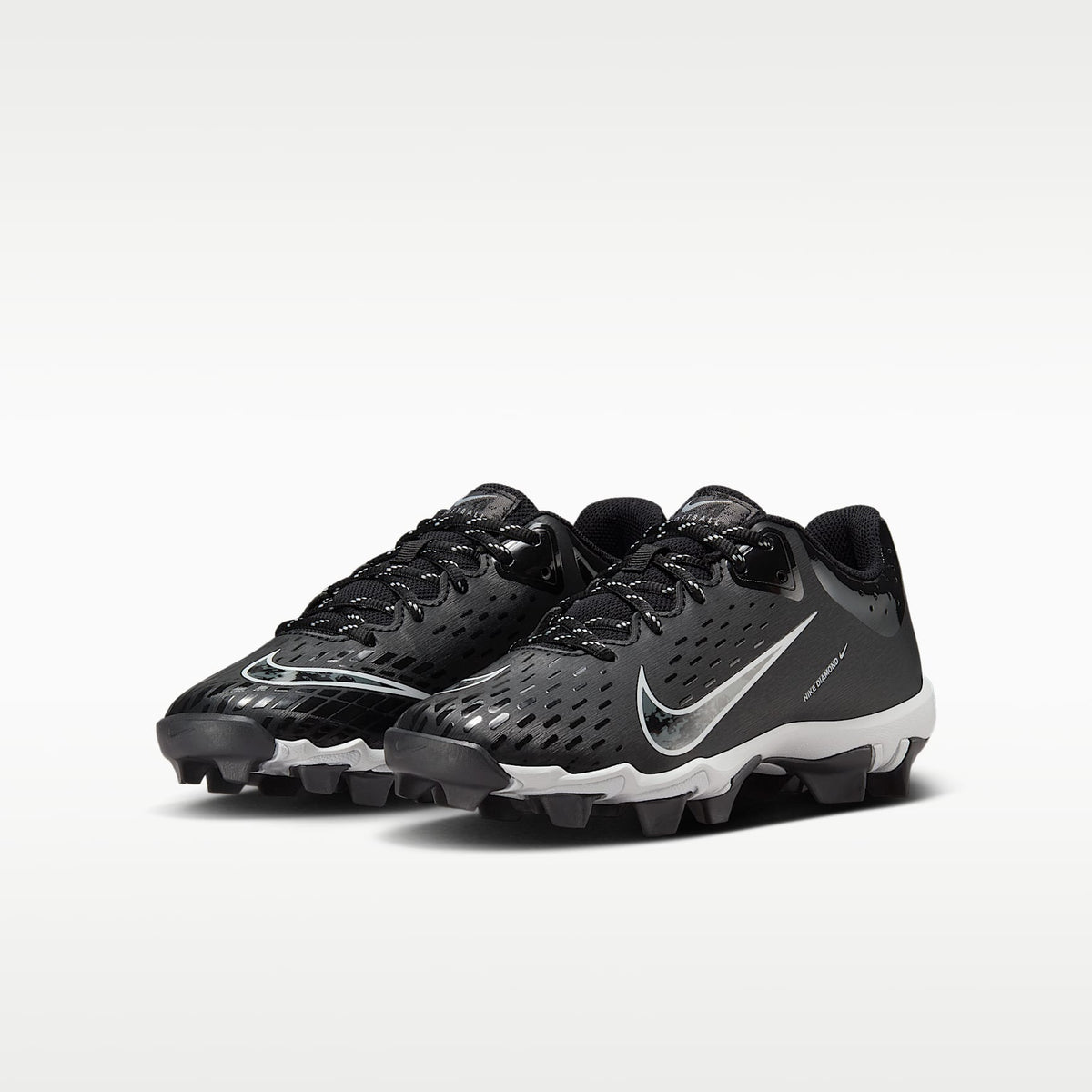 Nike Hyperdiamond 4 Keystone – Negro/Platino puro/Gris hierro – vista 5