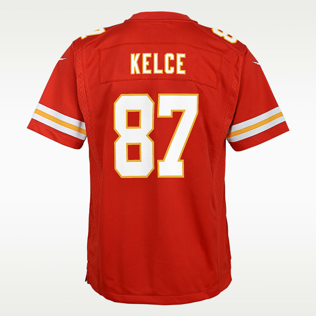 Jersey Nike de la NFL para niños talla grande Travis Kelce Kansas City Chiefs – Rojo – vista 2