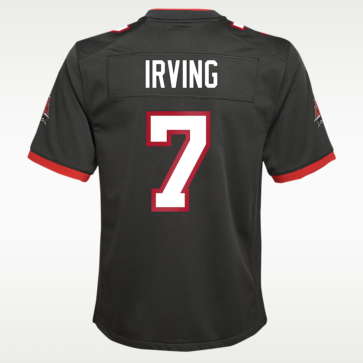 Jersey Nike de la NFL Game para niños talla grande Bucky Irving Tampa Bay Buccaneers – Peltre – vista 2