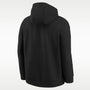 Sudadera de cuello redondo sin cierre Nike de la NFL para niños talla grande Cincinnati Bengals Essentials Club Logo Arch – Negro – vista 2
