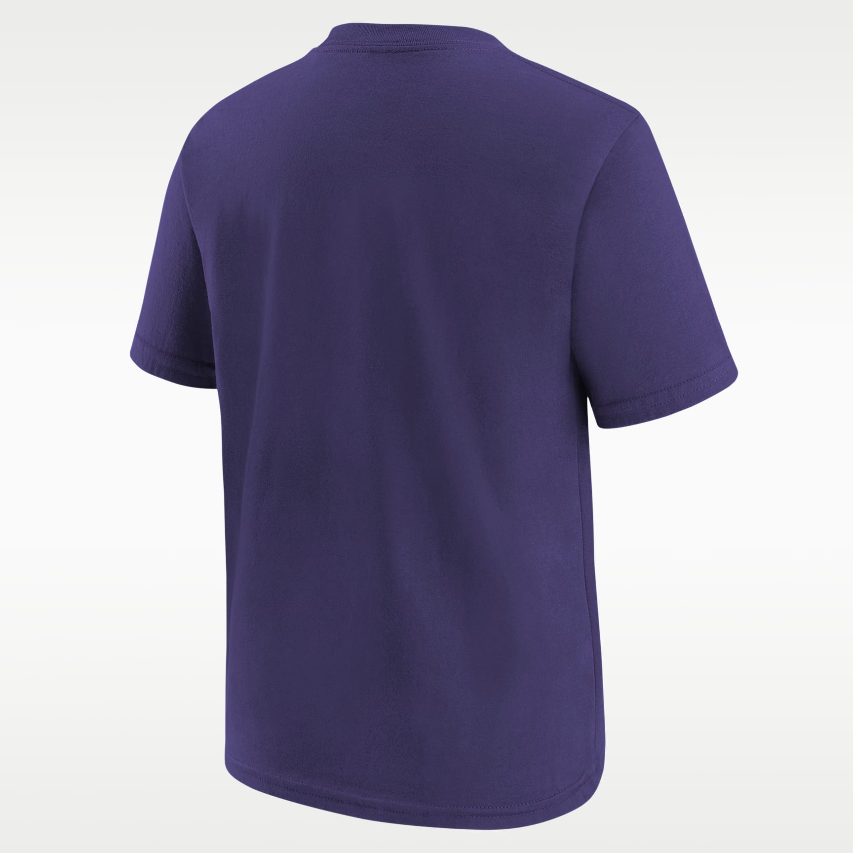 Playera Nike de la NFL para niños talla grande Baltimore Ravens Logo – Morado – vista 2