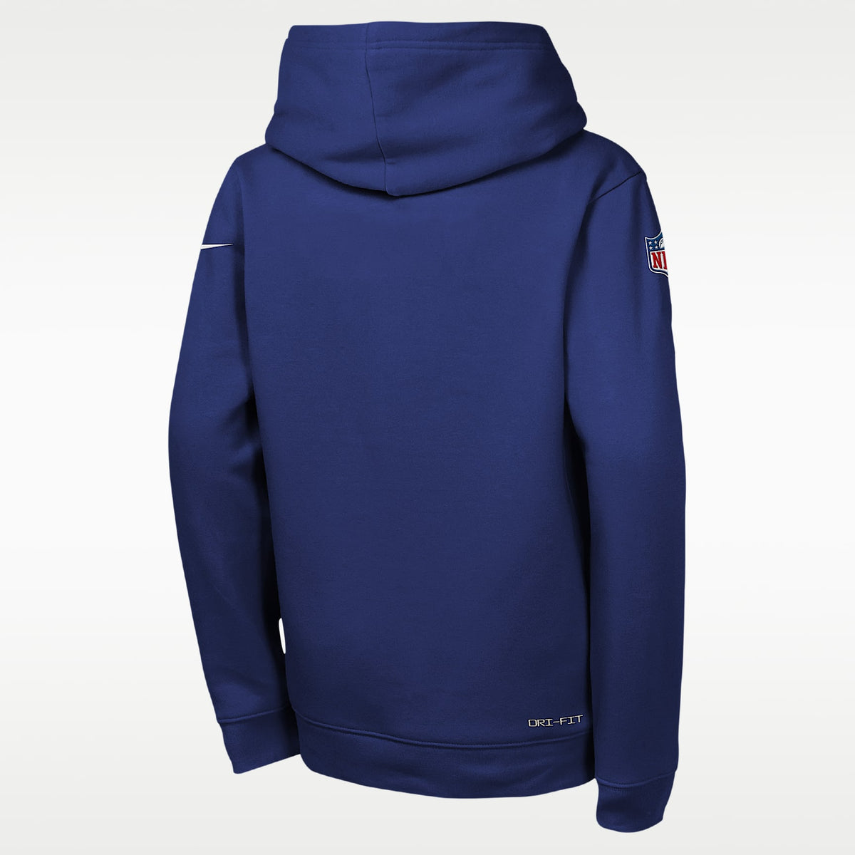 Sudadera con gorro sin cierre Nike Dri-FIT de la NFL para niños talla grande Buffalo Bills Sideline – Royal – vista 2