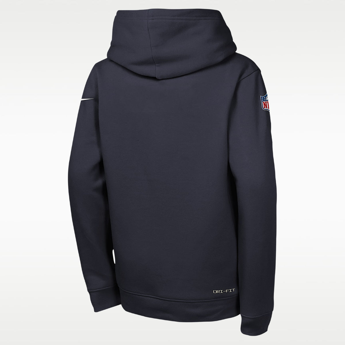 Sudadera con gorro sin cierre Nike Dri-FIT de la NFL para niños talla grande Chicago Bears Sideline – Azul marino – vista 2