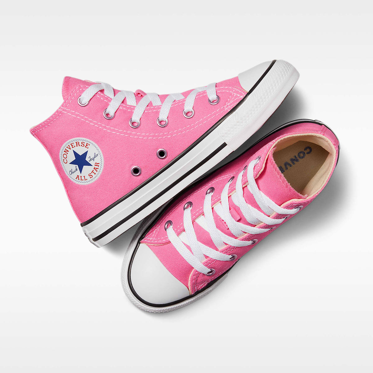 Converse Chuck Taylor All Star High Top – Rosa – vista 4