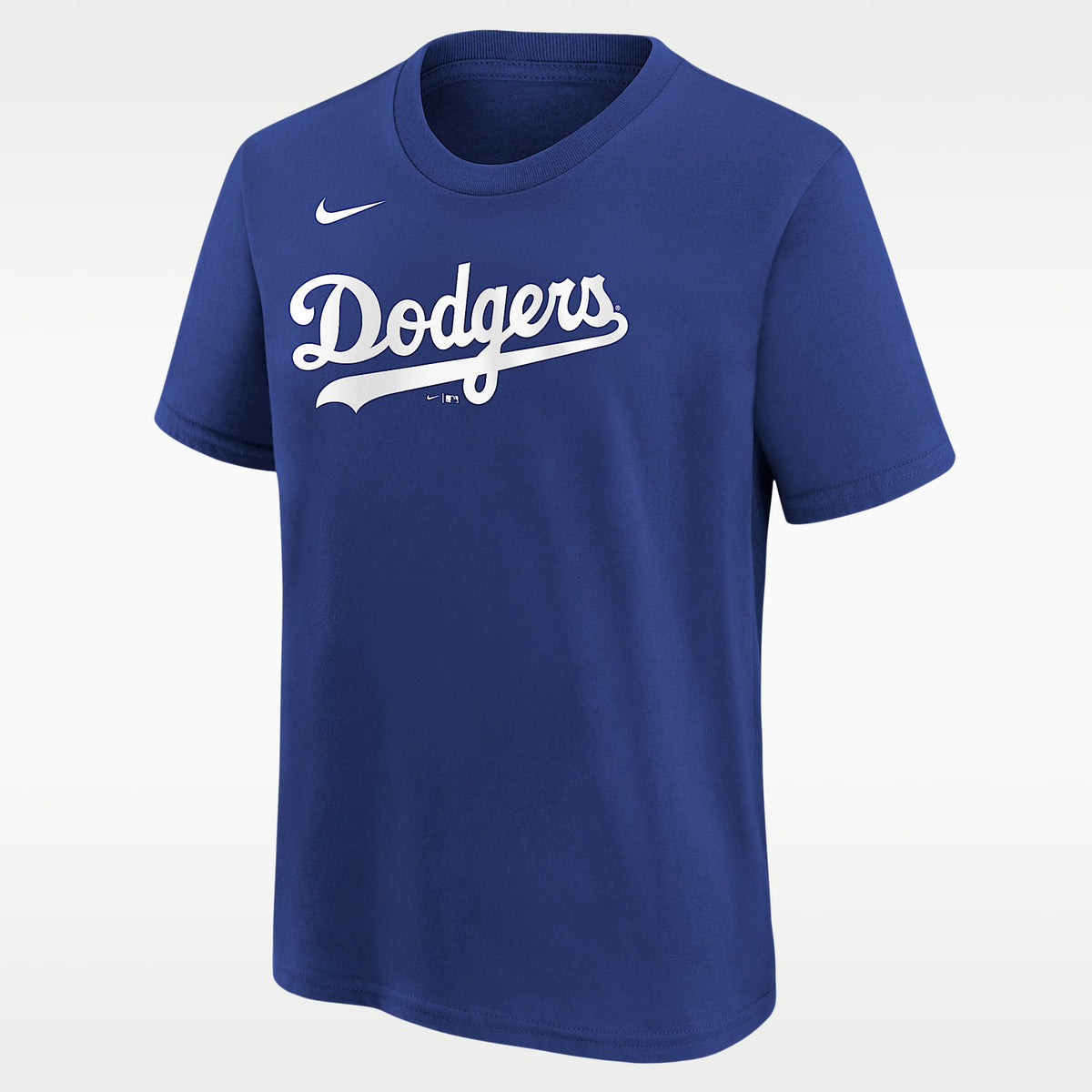Playera Nike de la MLB para niños talla grande Shohei Ohtani Los Angeles Dodgers – Azul enérgico – vista 1