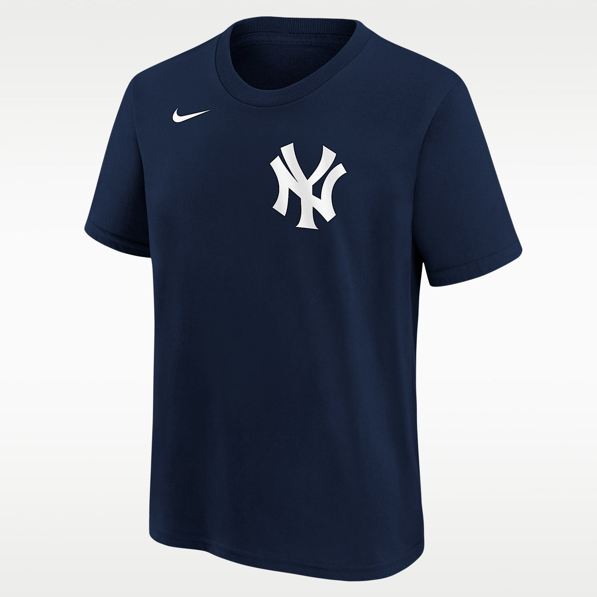 Playera Nike de la MLB para niños talla grande Aaron Judge New York Yankees – Azul marino – vista 1