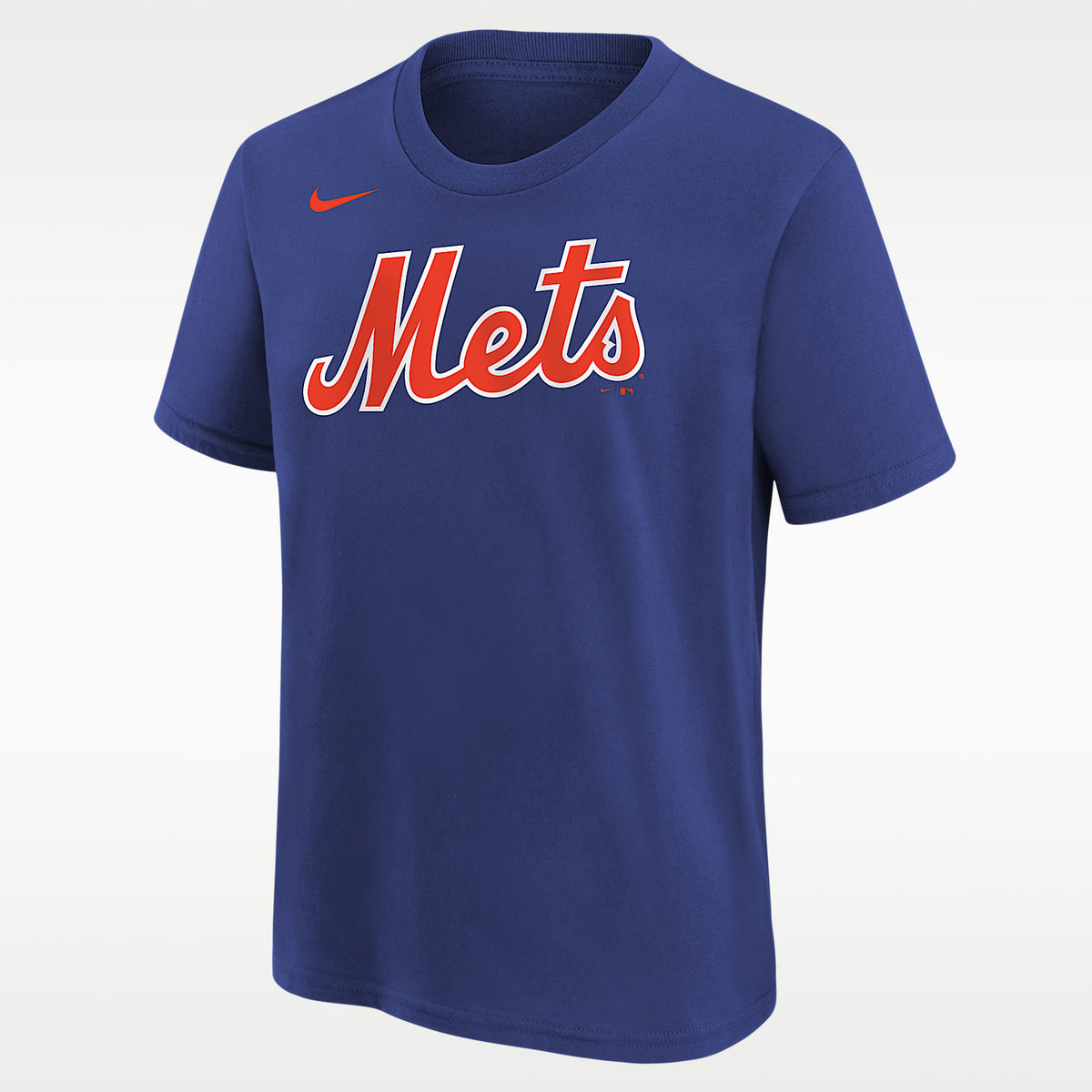 Playera Nike de la MLB para niños talla grande Juan Soto New York Mets – Azul enérgico – vista 1