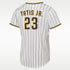 Jersey Nike de la MLB Replica para niños talla grande Fernando Tatis Jr. San Diego Padres – Blanco – vista 2