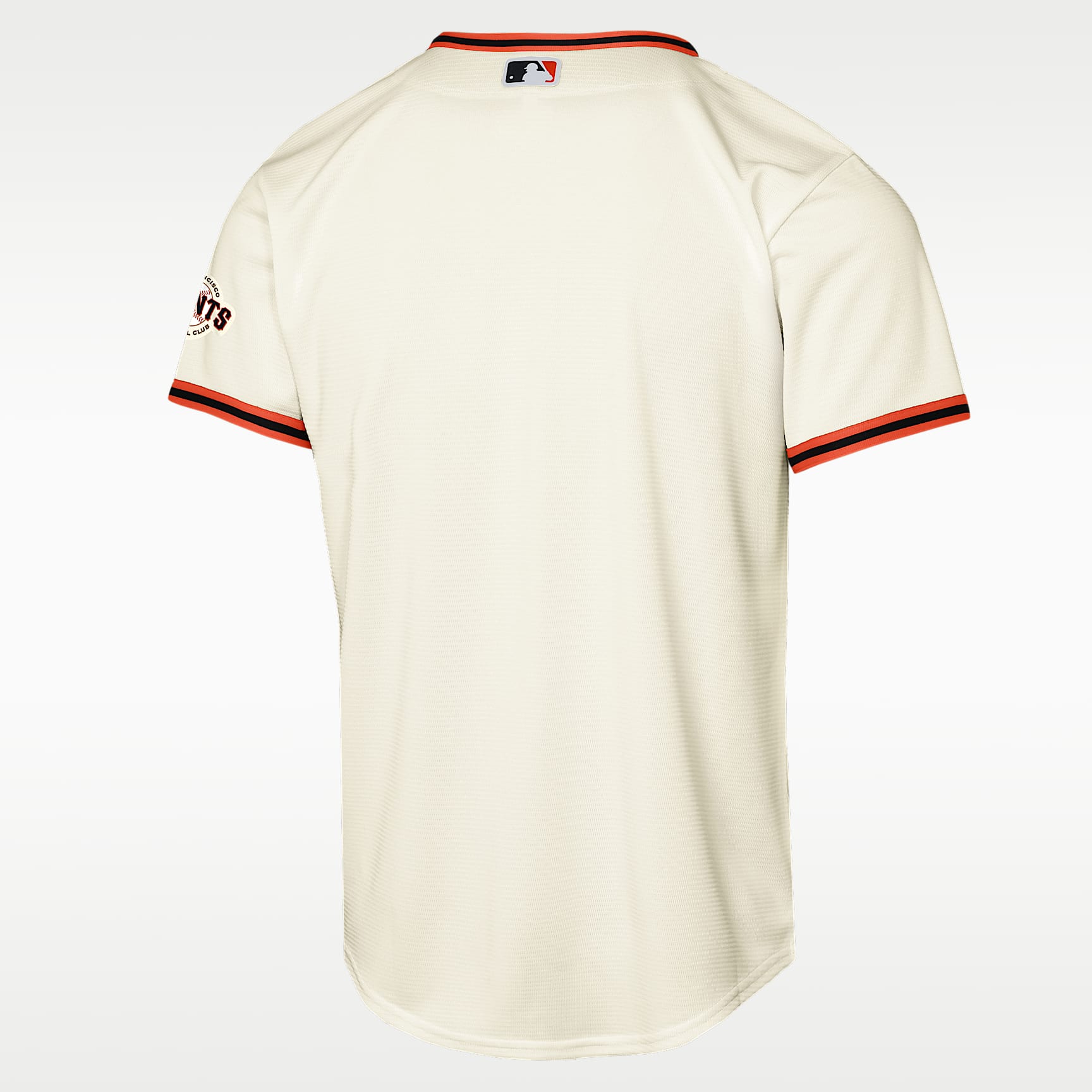 Jersey Nike de la MLB para niños talla grande San Francisco Giants – Crema – vista 2
