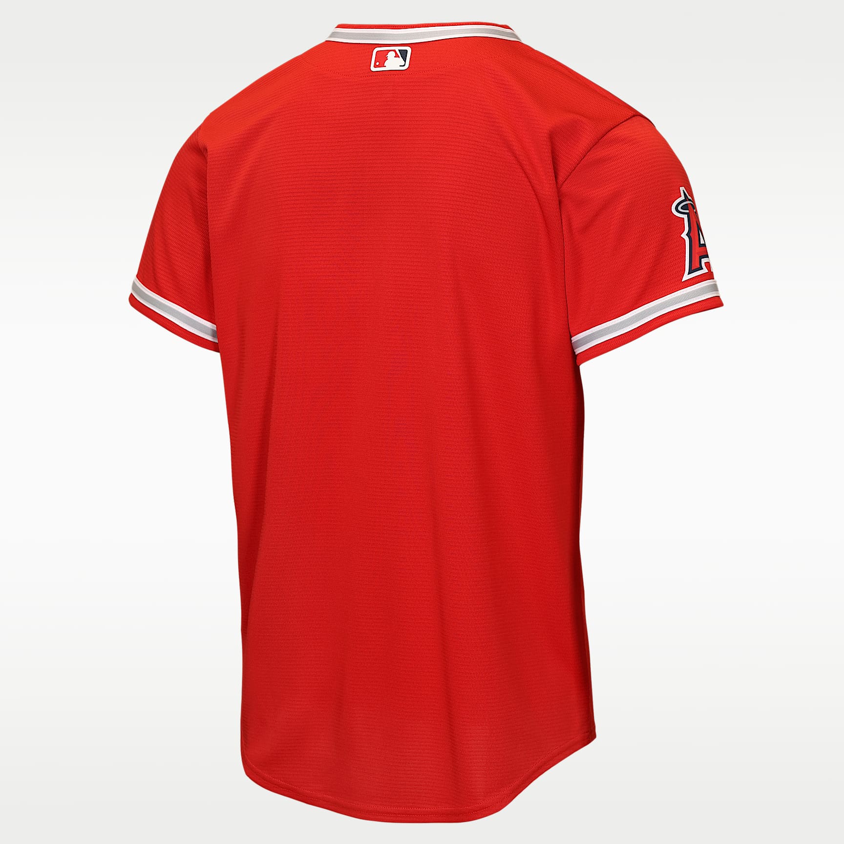 Jersey Nike de la MLB Stadium para niños talla grande Los Angeles Angels – Rojo – vista 2