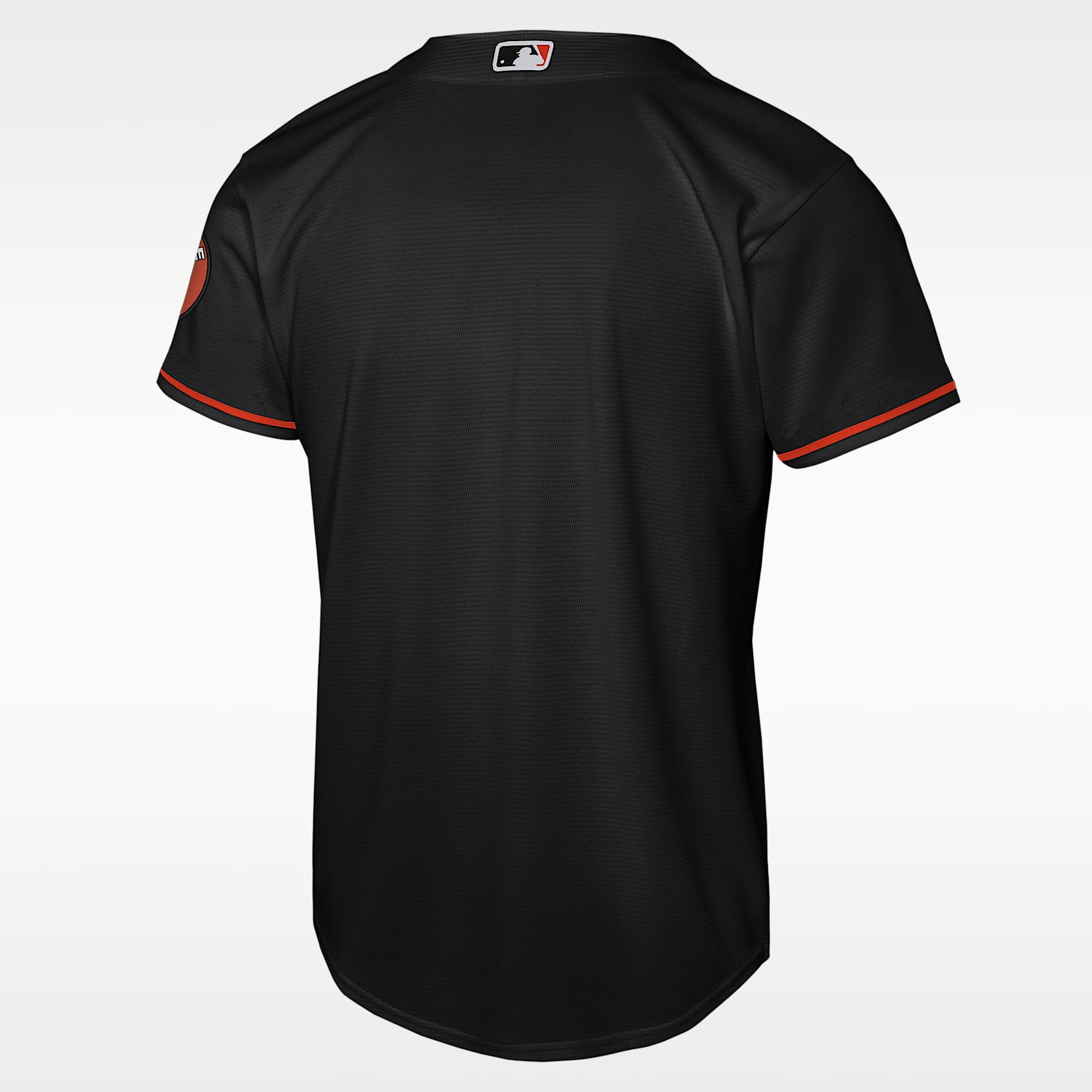 Jersey Nike de la MLB Stadium para niños talla grande Baltimore Orioles – Negro – vista 2