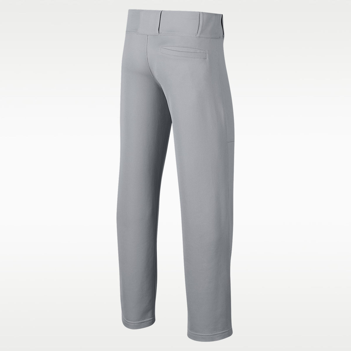 Pantalones de béisbol para niños talla grande Nike Core – Gris lobo/Negro – vista 2