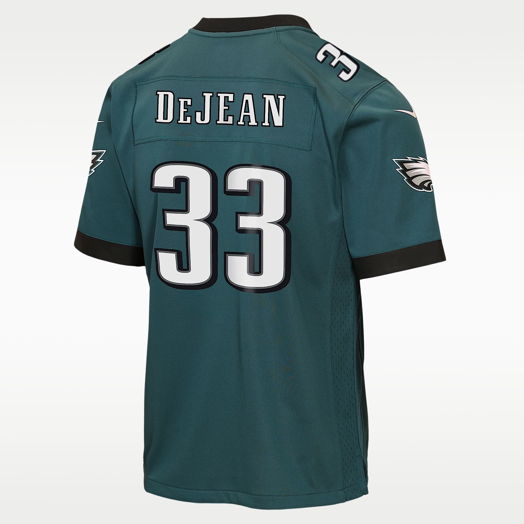 Jersey Game para niños talla grande Cooper Djean Philadelphia Eagles – Verde – vista 2