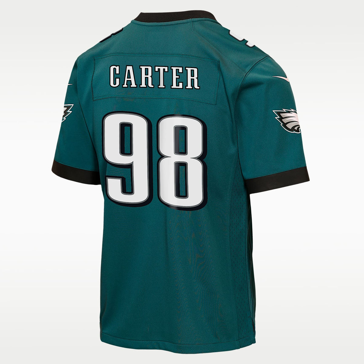 Jersey Game para niños talla grande Jalen Carter Philadelphia Eagles – Verde – vista 2