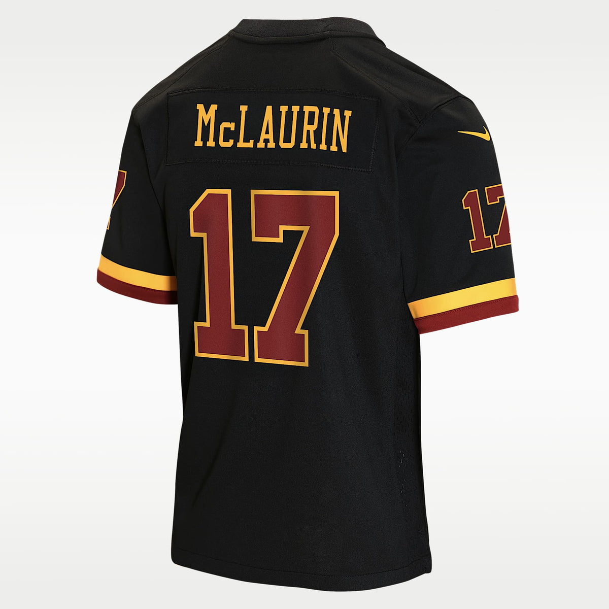 Jersey Game para niños talla grande Terry McLaurin Washington Commanders – Negro – vista 2