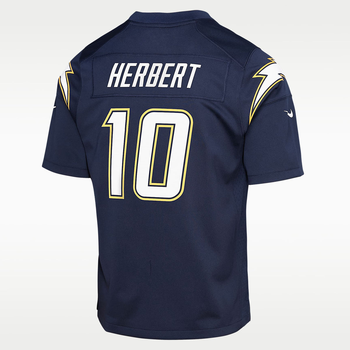 Jersey Nike de la NFL Game para niños talla grande Justin Herbert Los Angeles Chargers – Azul marino – vista 2