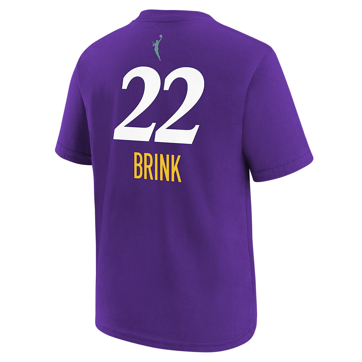 Playera Nike de la WNBA para niños talla grande Cameron Brink Los Angeles Sparks Explorer Edition – Morado campo – vista 2