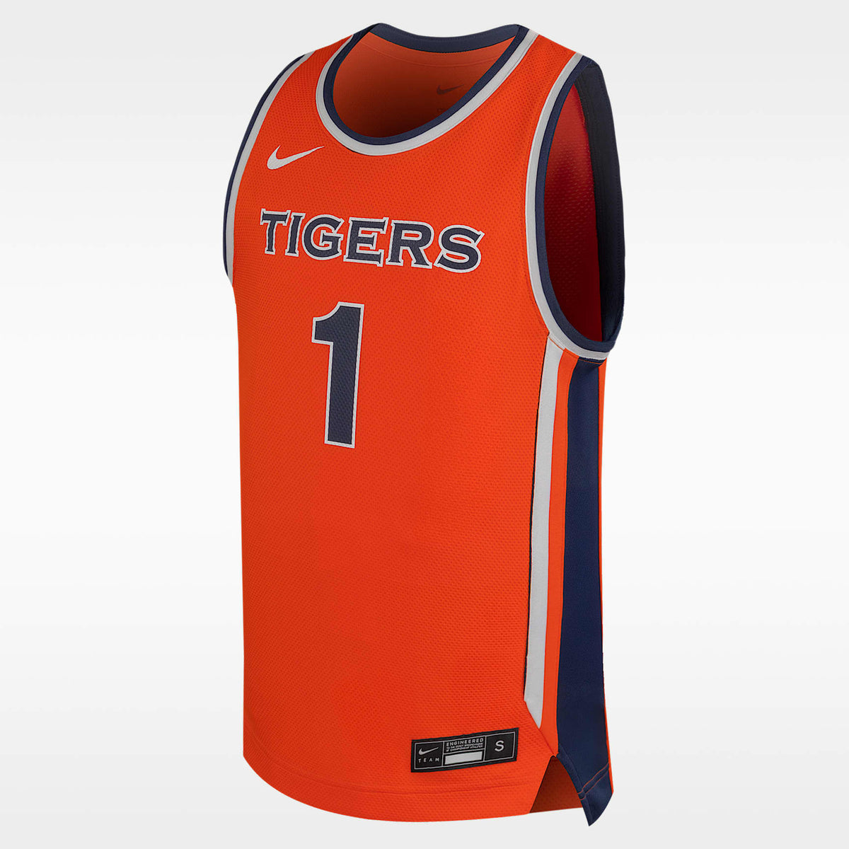 Jersey de básquetbol universitario Nike Dri-FIT Replica para niños talla grande Auburn – Naranja – vista 1