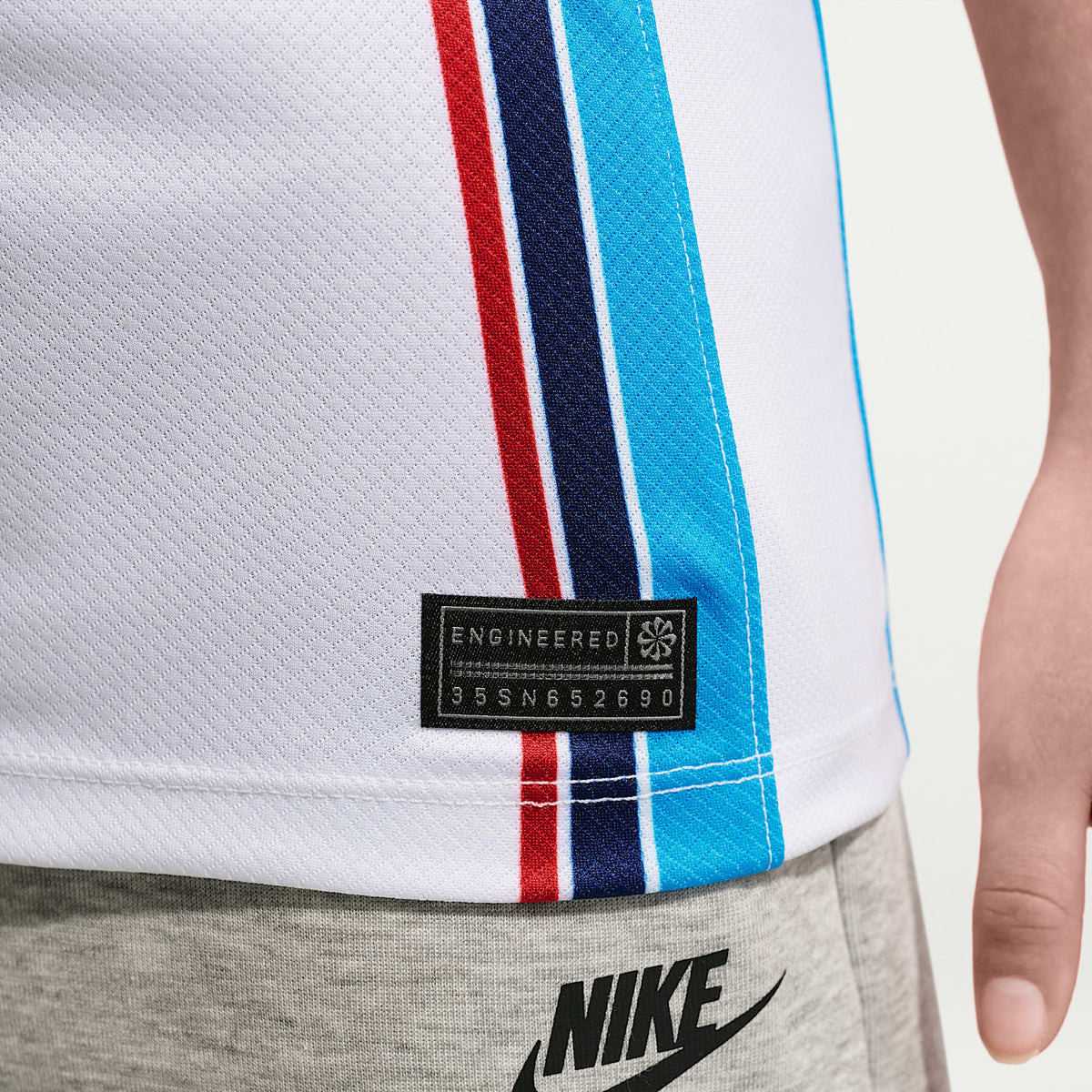 Jersey Nike Dri-FIT Replica del Chicago Stars Stadium Edition para niños talla grande – Azul resplandor – vista 6