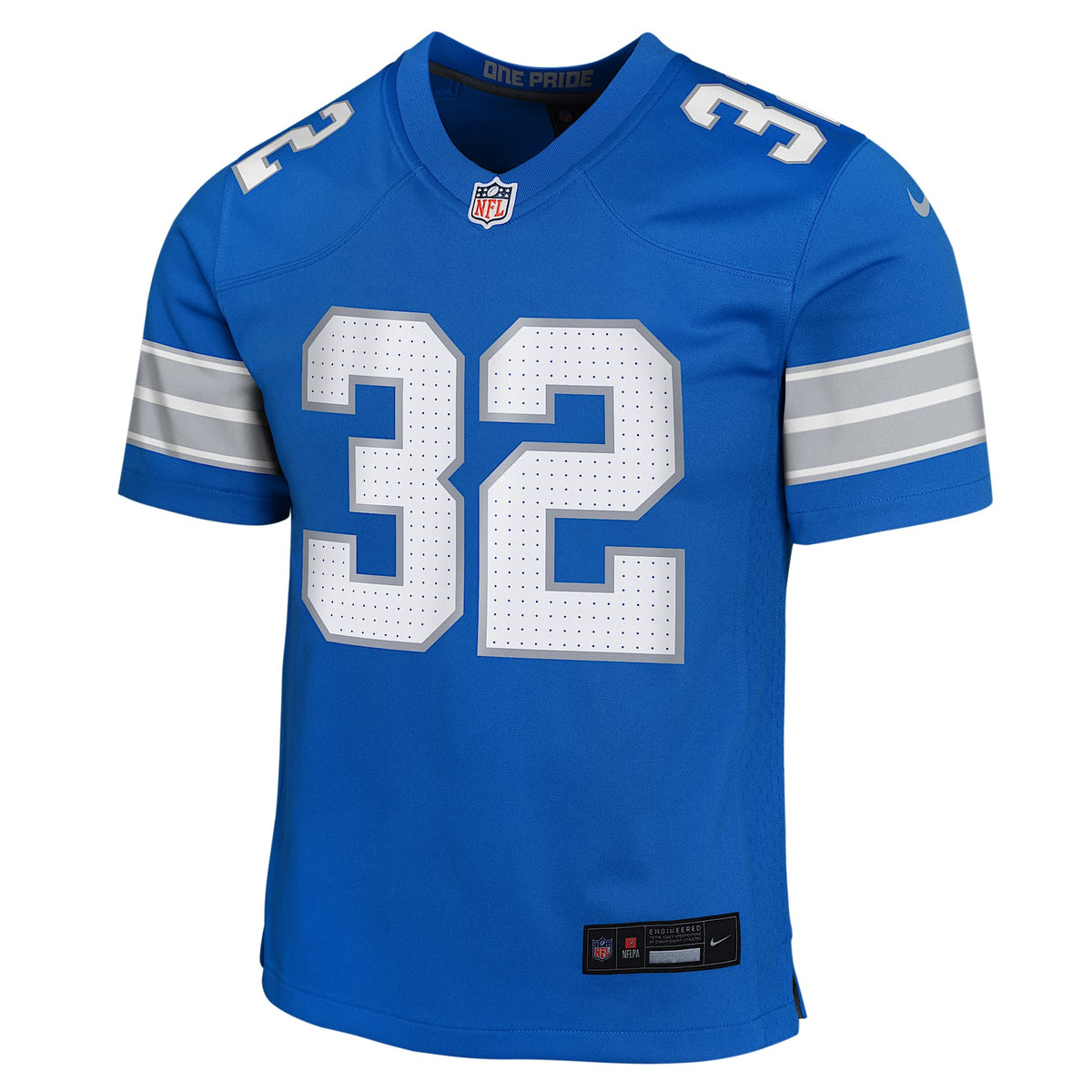 Jersey Nike de la NFL Game para niños talla grande Brian Branch Detroit Lions – Azul – vista 1