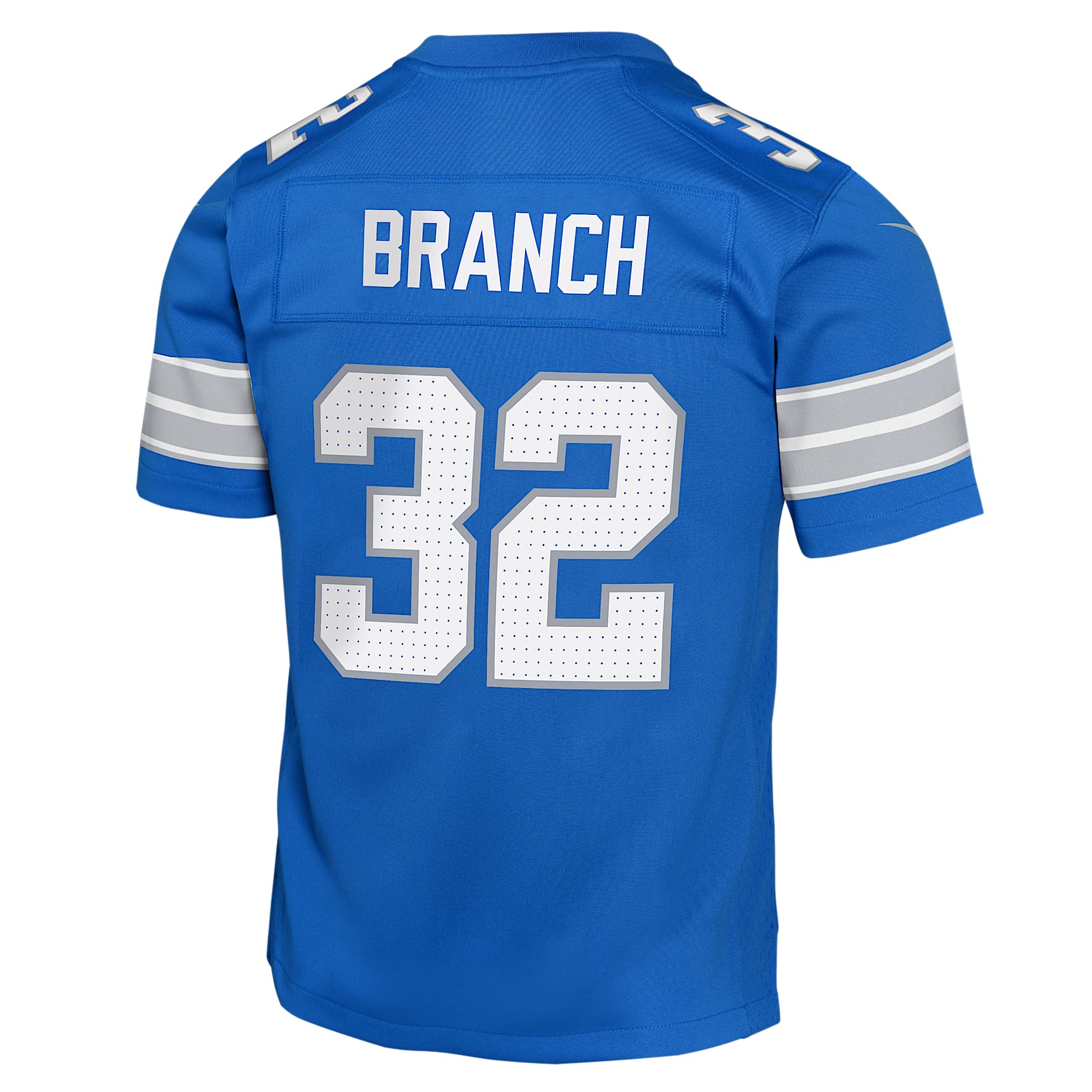 Jersey Nike de la NFL Game para niños talla grande Brian Branch Detroit Lions – Azul – vista 2