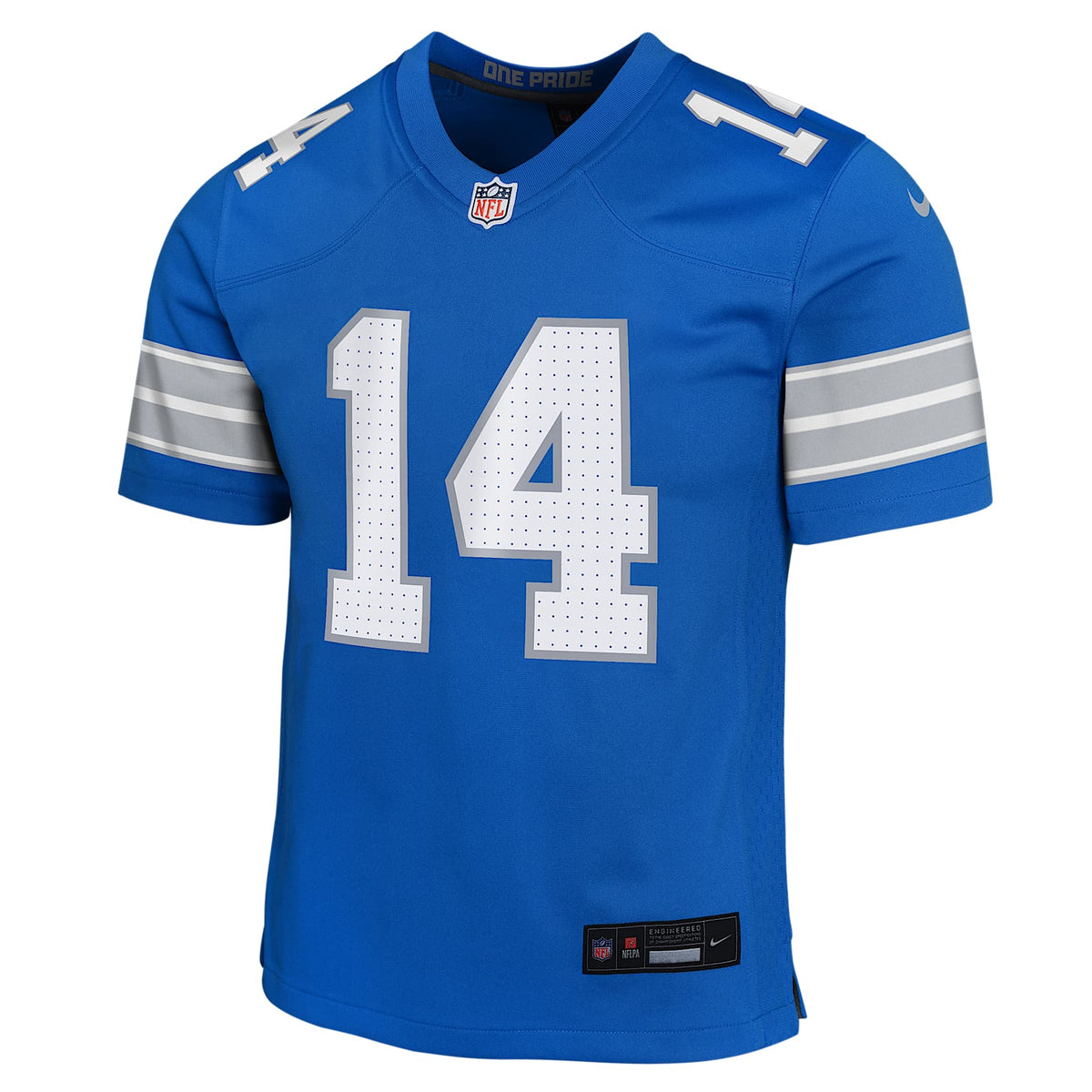 Jersey Nike de la NFL Game para niños talla grande Amon-Ra St. Brown Detroit Lions – Azul – vista 1