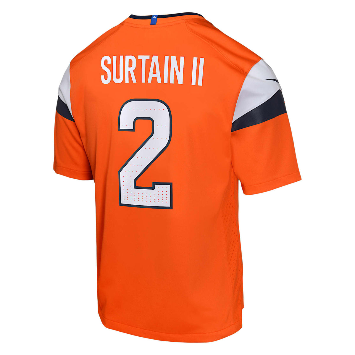 Jersey Nike de la NFL Game para niños talla grande Patrick Surtain II Denver Broncos – Naranja – vista 2