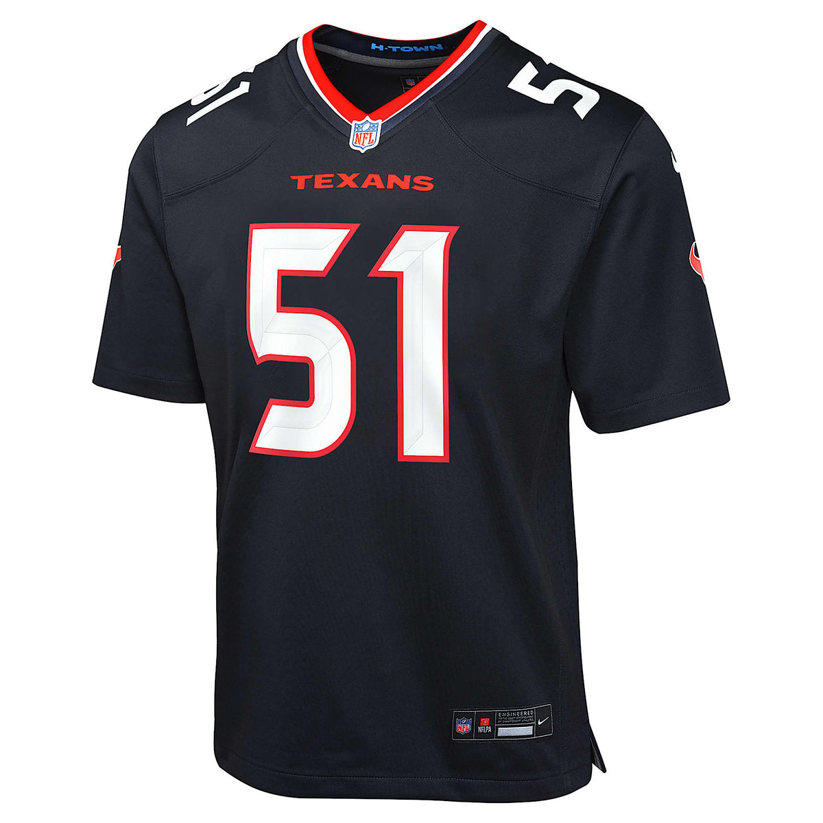 Jersey Nike de la NFL Game para niños talla grande Will Anderson Jr. Houston Texans – Azul marino – vista 1