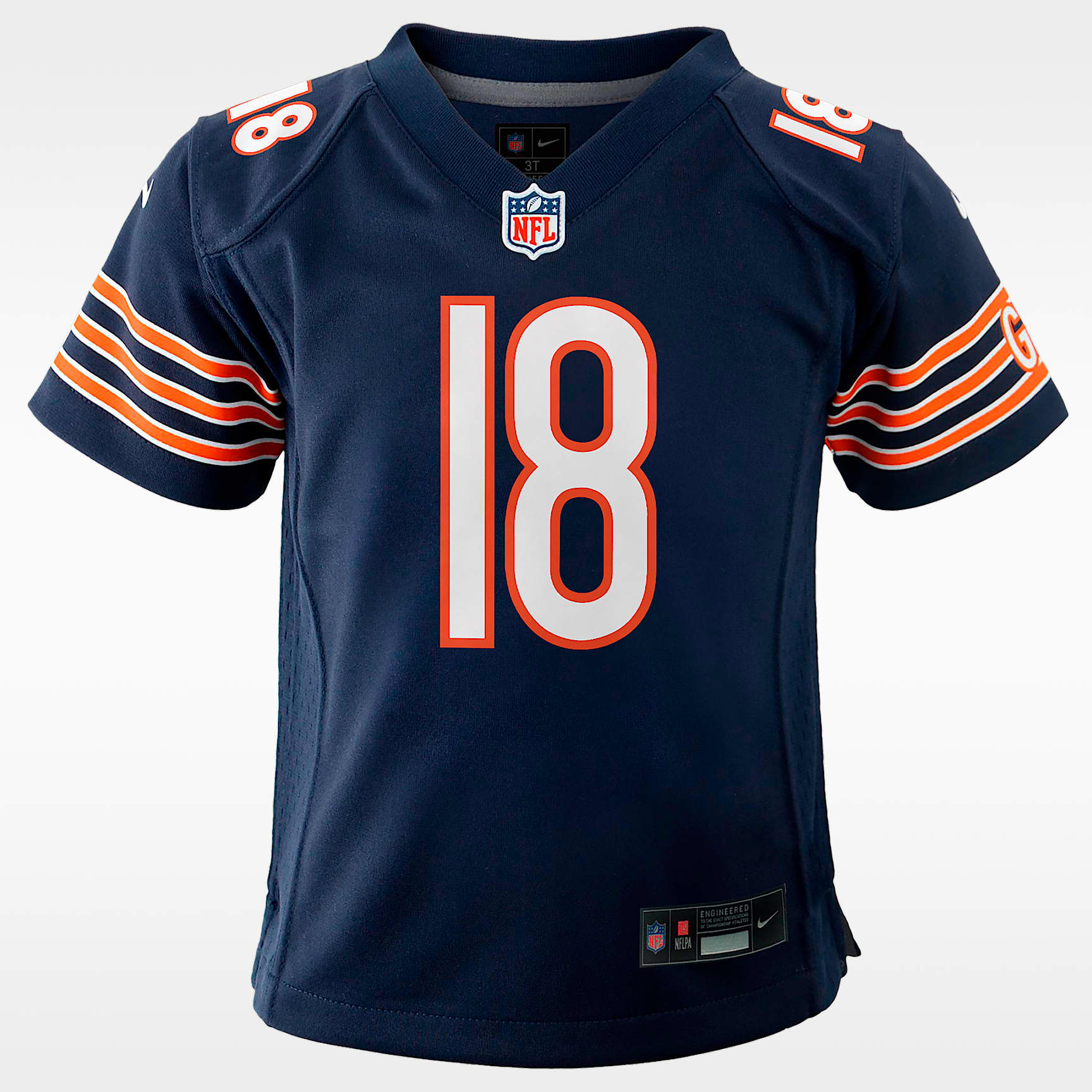Jersey Nike de la NFL Game para niños talla grande Caleb Williams Chicago Bears – Azul marino – vista 1