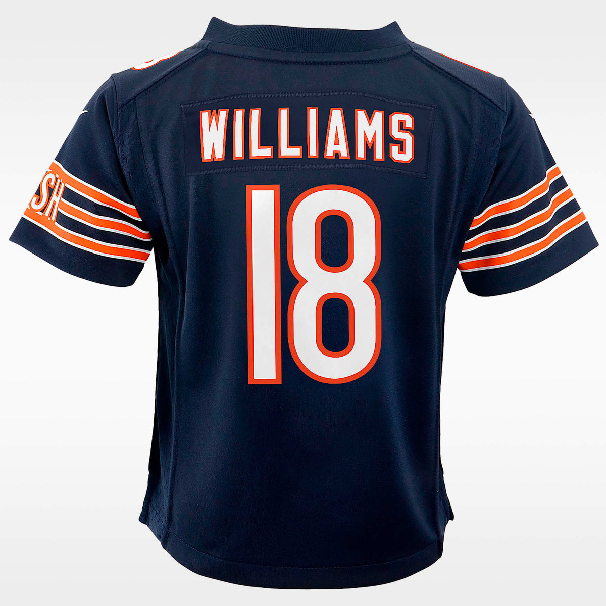 Jersey Nike de la NFL Game para niños talla grande Caleb Williams Chicago Bears – Azul marino – vista 2