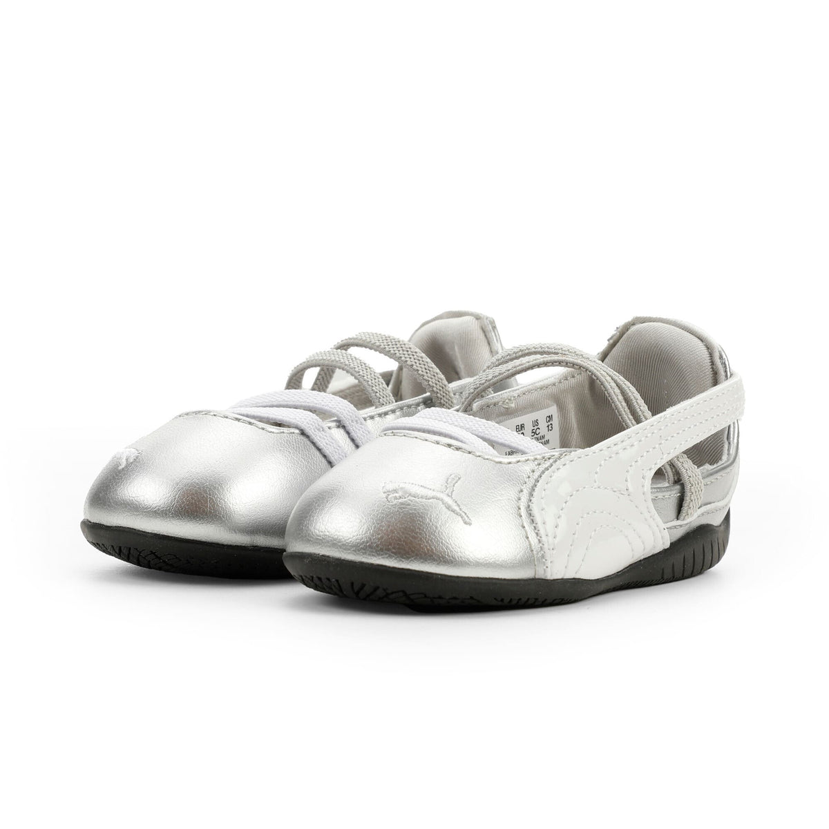 Zapatos infantiles Speedcat Ballet Metallic – Ash Gray-PUMA White – vista 2