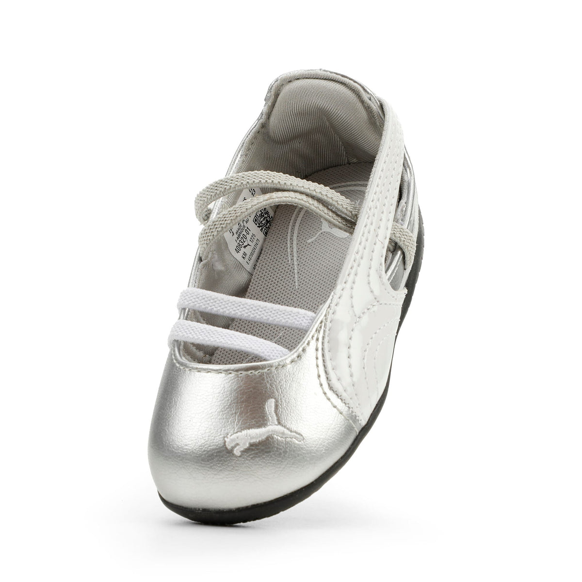 Zapatos infantiles Speedcat Ballet Metallic – Ash Gray-PUMA White – vista 6