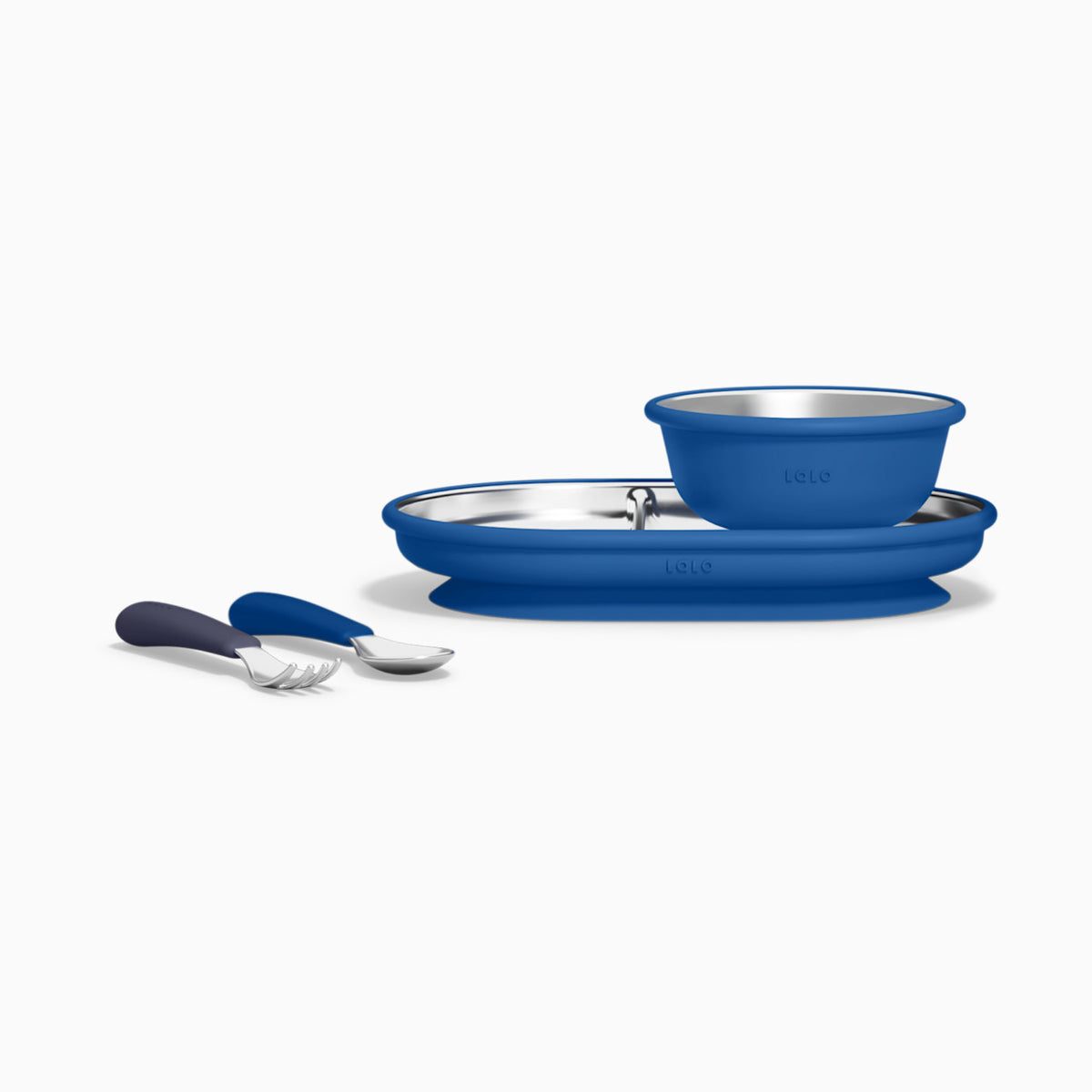 Lalo Set de Alimentación de Acero Inoxidable Essentials de 4 Piezas