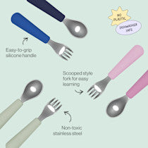 Lalo Set de Alimentación de Acero Inoxidable Essentials de 4 Piezas