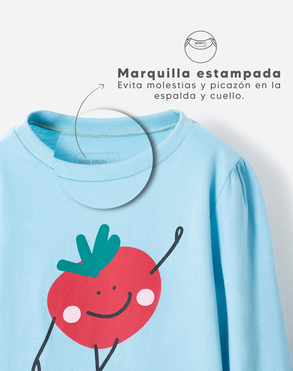 Pijama Babyfresh Buzo y Pantalón Algodón para Niña
