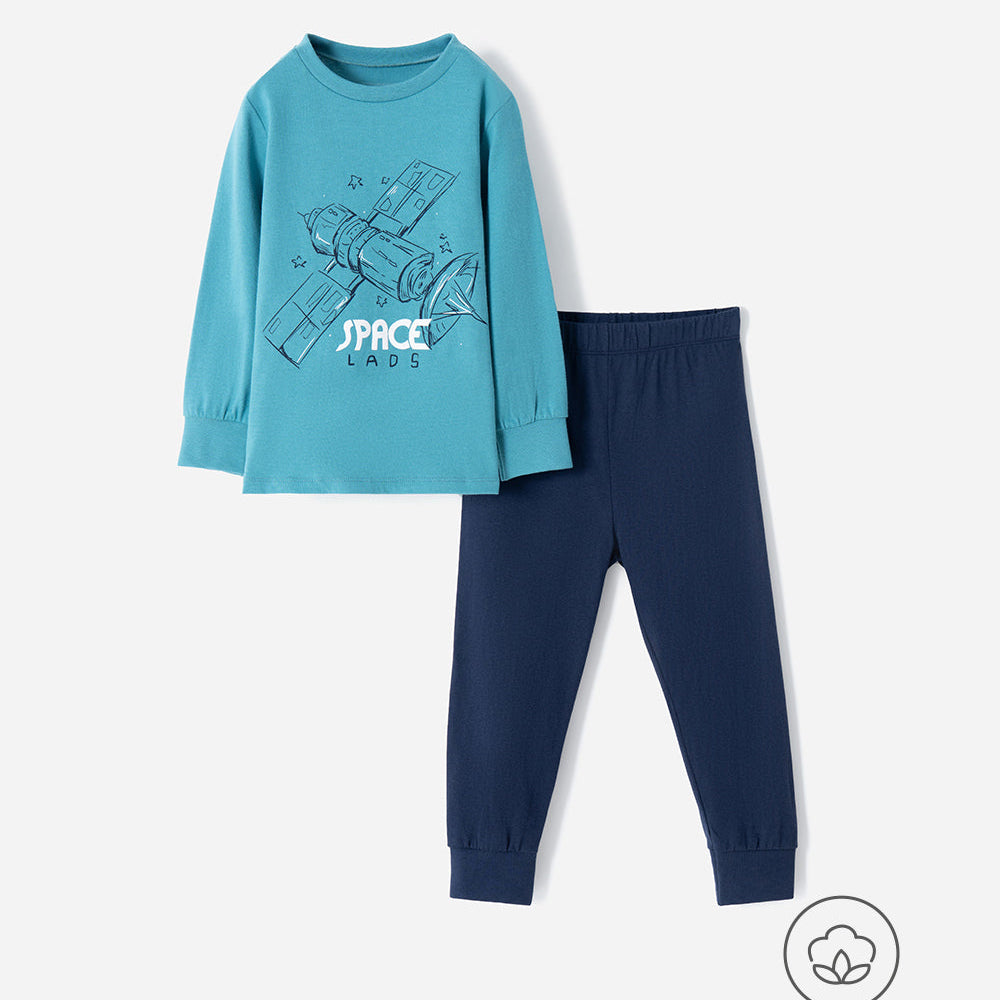 Pijama Babyfresh Buzo y Pantalón Algodón para Niño