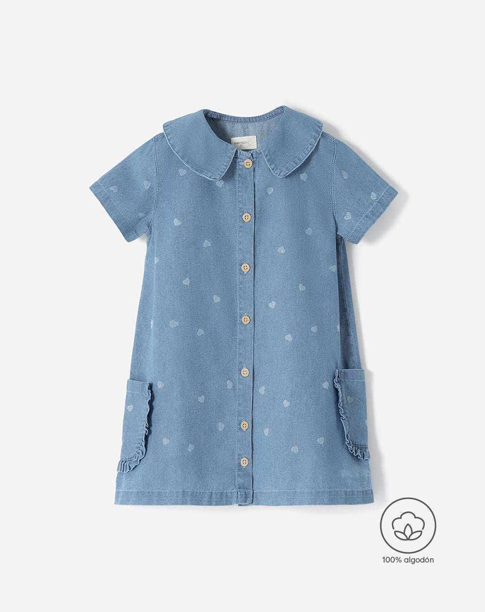 Vestido Babyfresh Midi Denim para Niñas