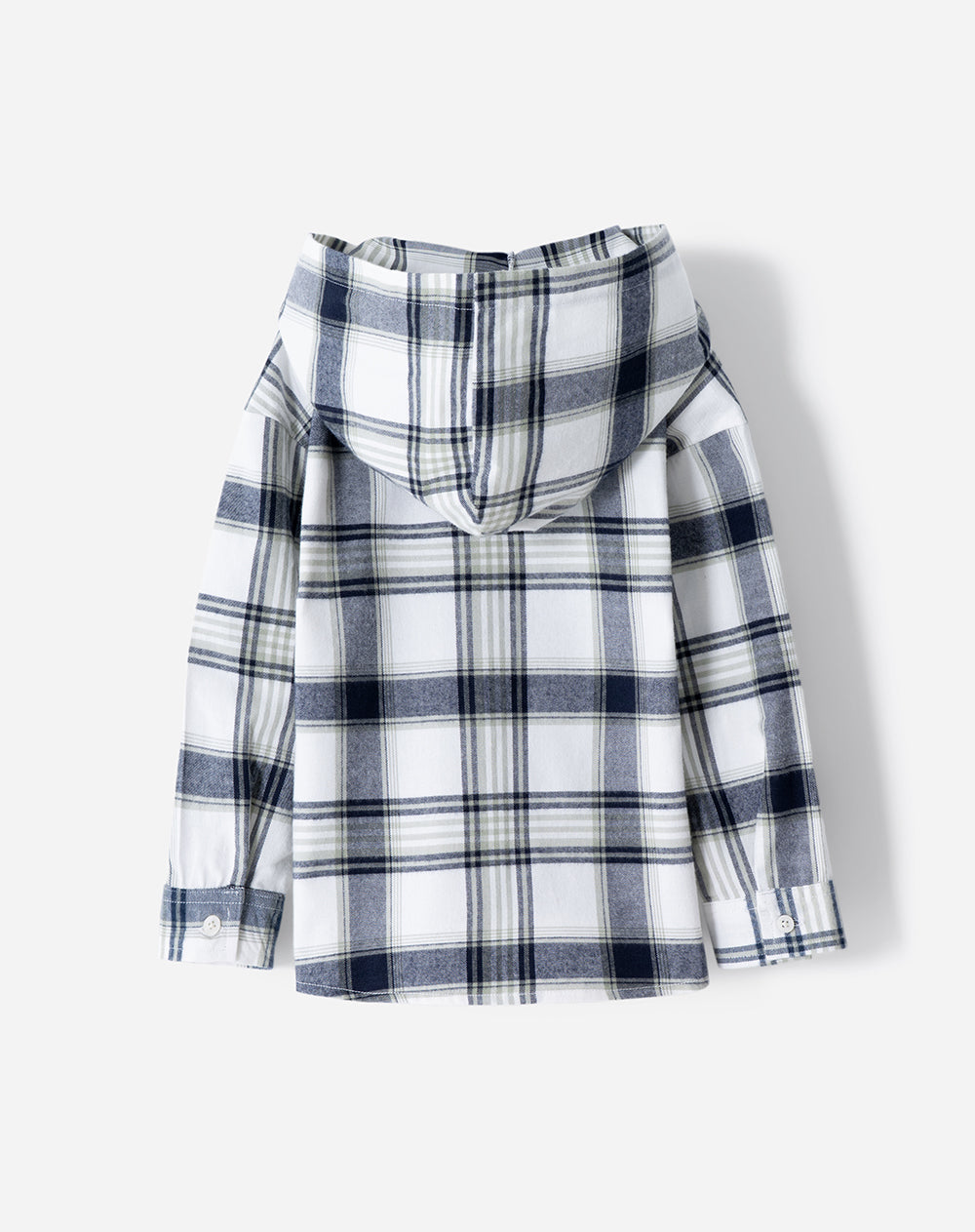 Camisa Babyfresh Manga Larga Oversize Cuadros para Niños