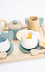 Juguete de Estimulación Set de Té Madera Unisex