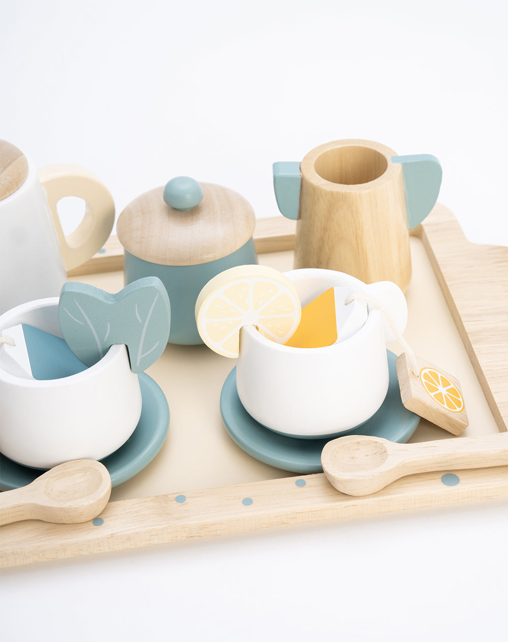 Juguete de Estimulación Set de Té Madera Unisex