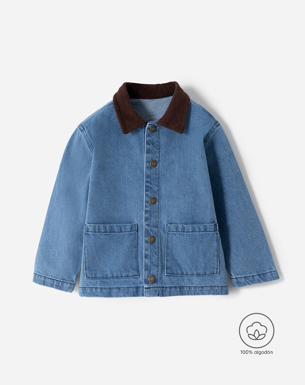 Chaqueta Babyfresh Regular Índigo Medio para Niños