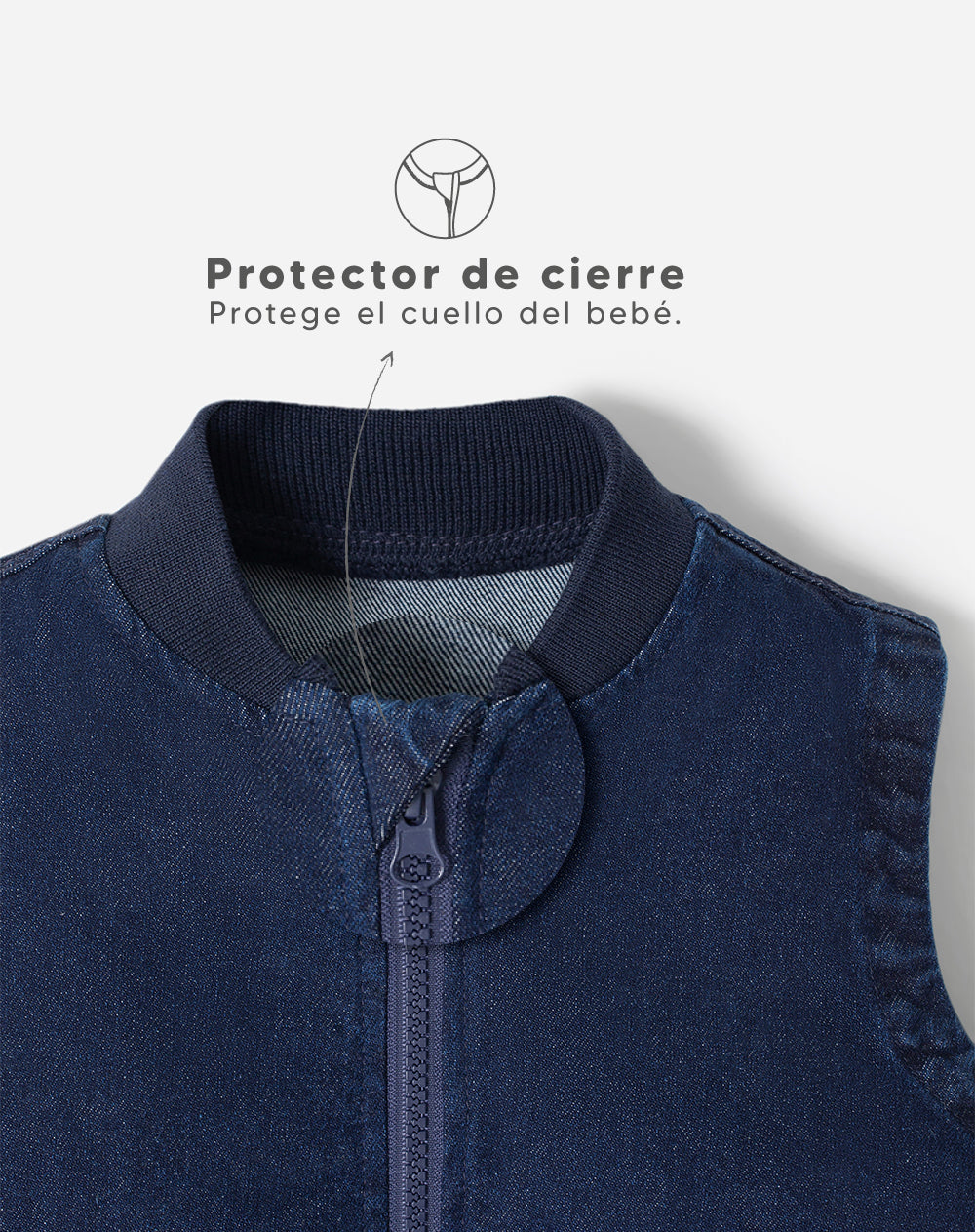 Chaleco Babyfresh Regular Índigo Oscuro para Niño