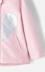 Chaqueta Babyfresh Gato con Capucha Rosada para Niña