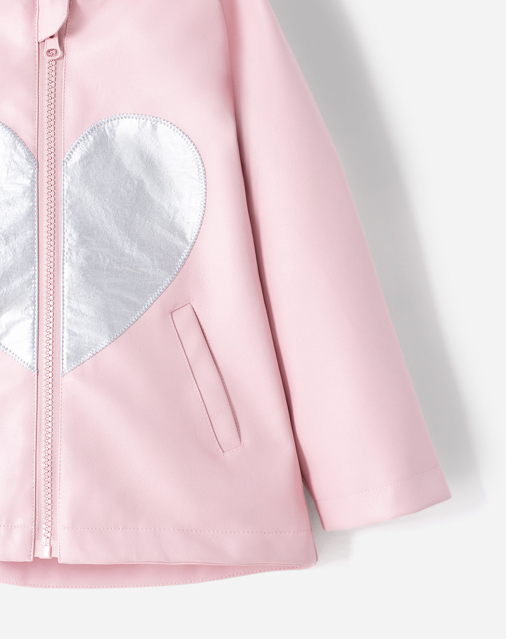 Chaqueta Babyfresh Gato con Capucha Rosada para Niña