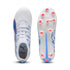 Tacos de futbol para terreno firme/artificial juveniles ULTRA 6 PRO KIDSUPER x CHRISTIAN PULISIC – PUMA White-Pink Lilac-Dusky Blue – vista 4