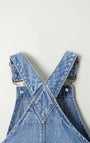 Overol Babyfresh Corto Denim Algodón Índigo Unisex