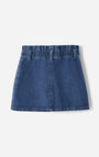 Babyfresh Falda Denim Tiro Medio Índigo para Niñas